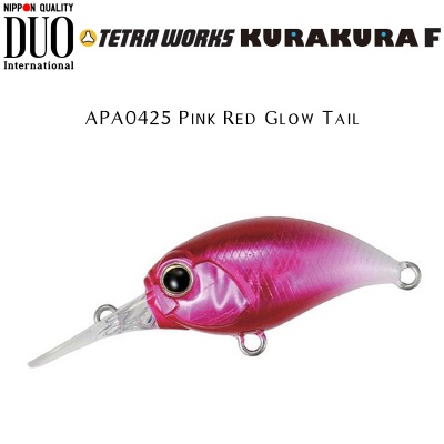 DUO Tetra Works KuraKura F | APA0425 Pink Red Glow Tail