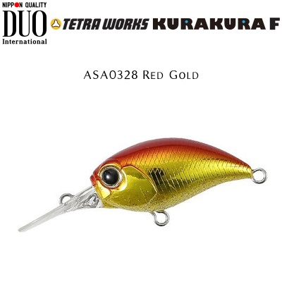 DUO Tetra Works KuraKura F | ASA0328 Red Gold