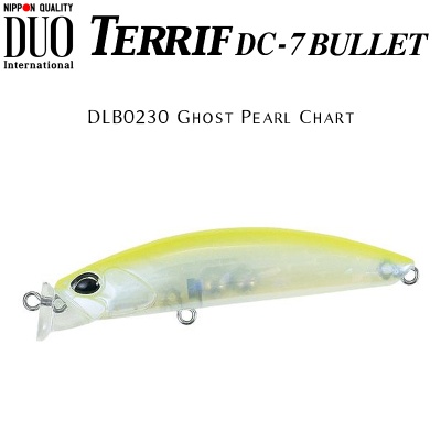 DUO Terrif DC-7 Bullet | DLB0230 Ghost Pearl Chart