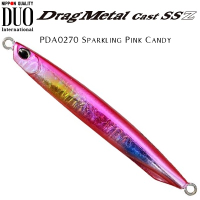 DUO Drag Metal CAST SSZ | PDA0270 Sparkling Pink Candy