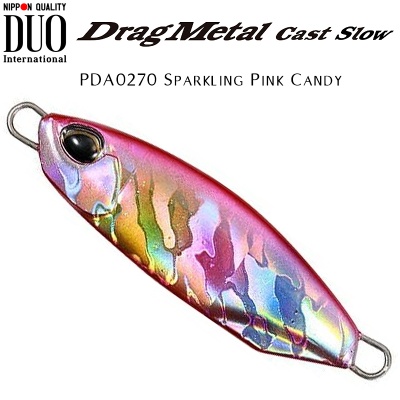 DUO Drag Metal CAST Slow Jig | PDA0270 Sparkling Pink Candy
