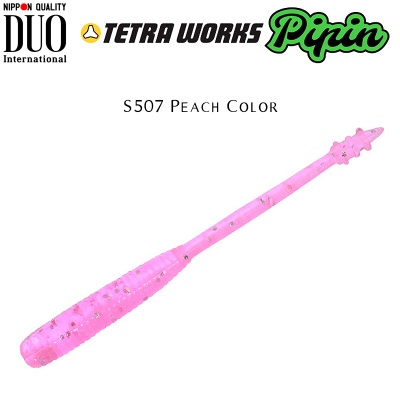 DUO Tetra Works Pipin 4.5cm Soft Bait | S507 Peach Color