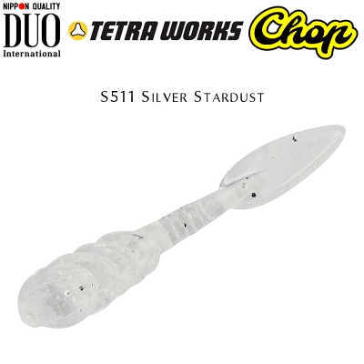 DUO Tetra Works Chop 3.5cm | S511 Silver Stardust