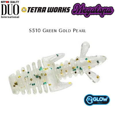 DUO Tetra Works Megalopa 2cm | S510 Green Gold Pearl