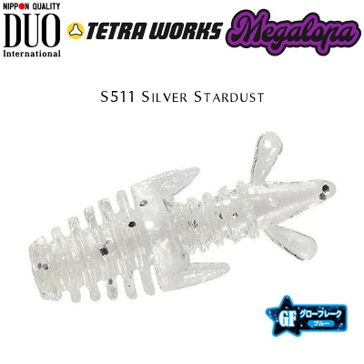 DUO Tetra Works Megalopa 2cm | S511 Silver Stardust