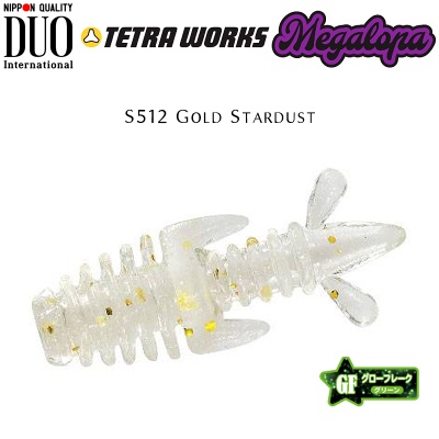 DUO Tetra Works Megalopa 2cm | S512 Gold Stardust