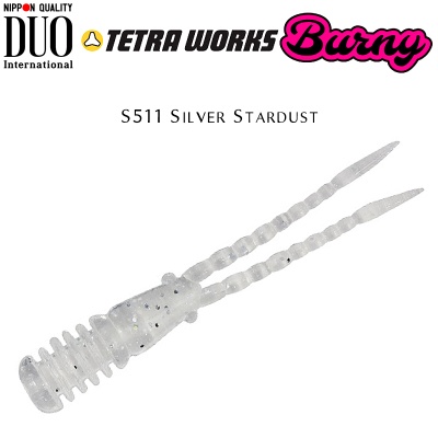 DUO Tetra Works Burny 4.2cm | S511 Silver Stardust
