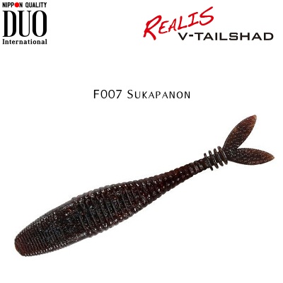 DUO Realis V-Tail Shad | F007 Sukapanon