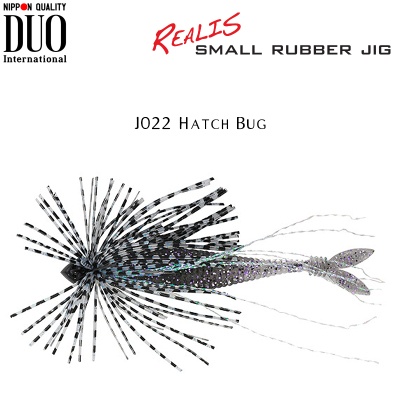 DUO Realis Small Rubber Jig | J022 Hatch Bug