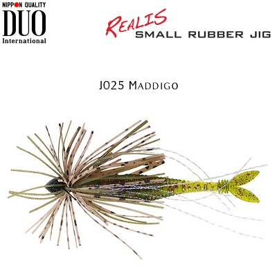 DUO Realis Small Rubber Jig | J025 Maddigo