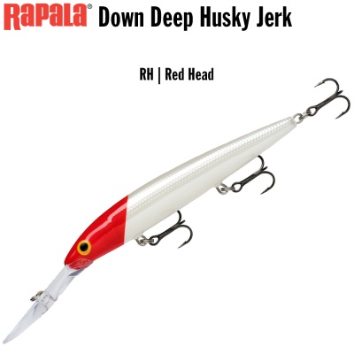 Rapala Down Deep Husky Jerk 12 RH | Red Head