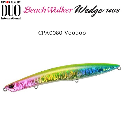 DUO Beach Walker Wedge 140S | CPA0080 Voodoo