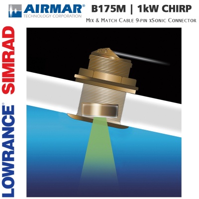 Airmar B175M transducer + Mix & Match Cable
