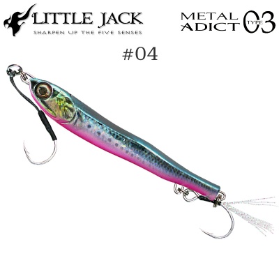 Little Jack Metal Addict Type-03 Джиг 20г | Кастинг Джиг