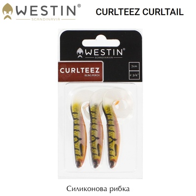 Westin CurlTeez Curltail 7см | Силикон