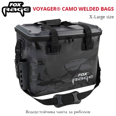 Водоустойчива чанта Fox Rage Voyager Camo Welded Bag | Размер XL