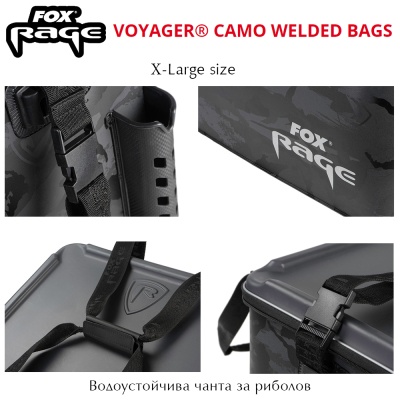 Водоустойчива чанта Fox Rage Voyager Camo Welded Bag | NLU081