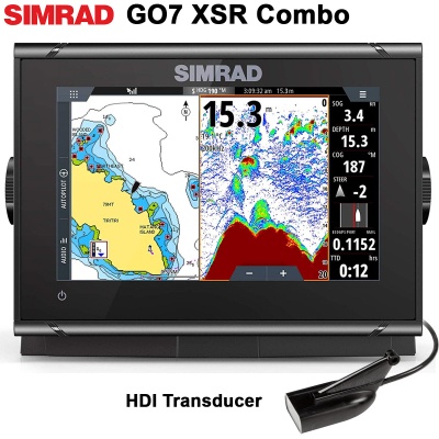 Сонар SIMRAD GO7 XSR + сонда HDI