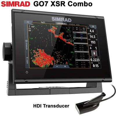 Сонар SIMRAD GO7 XSR + сонар HDI
