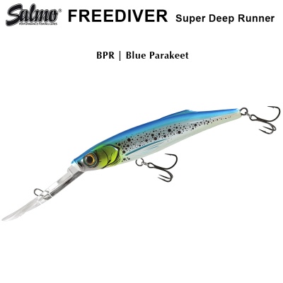Salmo Freediver 9 BPR | Blue Parakeet