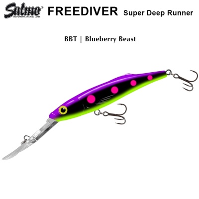 Salmo Freediver 7 cm BBT | Blueberry Beast