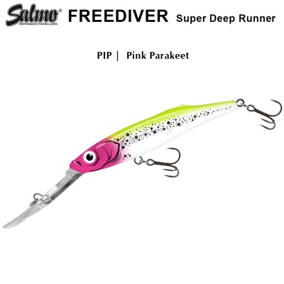 Salmo Freediver 7 cm PIP | Pink Parakeet
