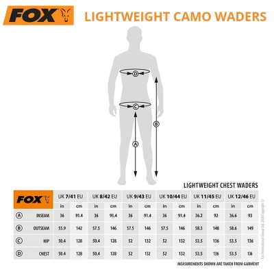 Fox Lightweight Waders Camo