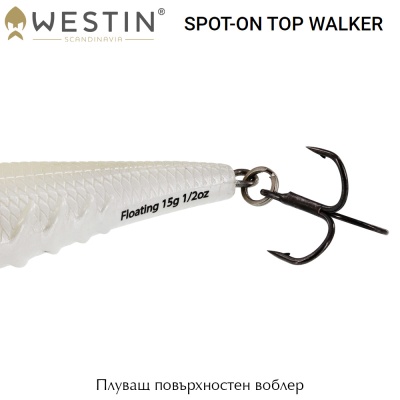 Westin Spot-On Top Walker | Topwater Sea Lure | 10cm 15g