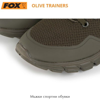 Fox Olive Trainers | Man's Sports Shoes