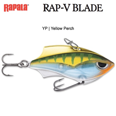 Rapala Rap-V Blade | Воблер цикада | Yellow Perch YP