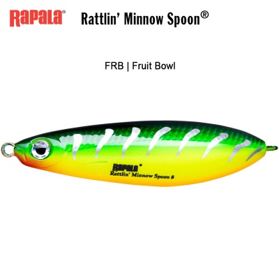 Rapala Rattlin Minnow Spoon | FRB Fruit Bowl | Воблер