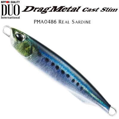 DUO Drag Metal CAST Slim | PMA0486 Real Sardine