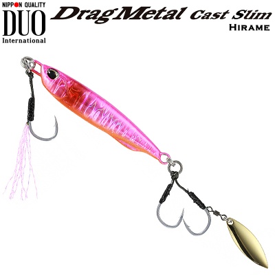 DUO Drag Metal CAST Slim 40 г Hirame | Кастинг приспособление