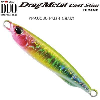 DUO Drag Metal CAST Slim 30g Hirame | PPA0080 Prism Chart