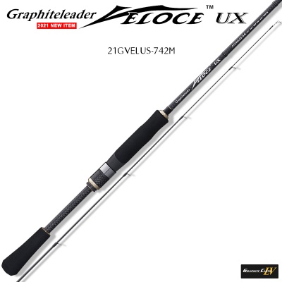 Graphiteleader Veloce UX 21GVELUS-742M | Bass spinning rod