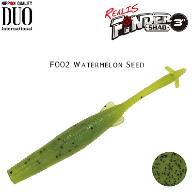 DUO Realis Finder Shad | F002 Watermelon Seed