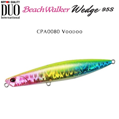 DUO Beach Walker Wedge 95S | CPA0080 Voodoo