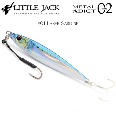 Little Jack Metal Adict Type-02 | #01 Laser Sardine