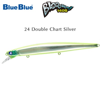 Blue Blue Blooowin 140S | 24 Double Chart Silver