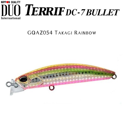 DUO Terrif DC-7 Bullet | DUO Terrif DC-7 Bullet | GQAZ054 Takagi Rainbow