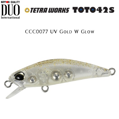 DUO Tetra Works Toto 42S | CCC0077 UV Gold W Glow