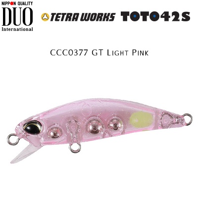DUO Tetra Works Toto 42S | CCC0377 GT Light Pink