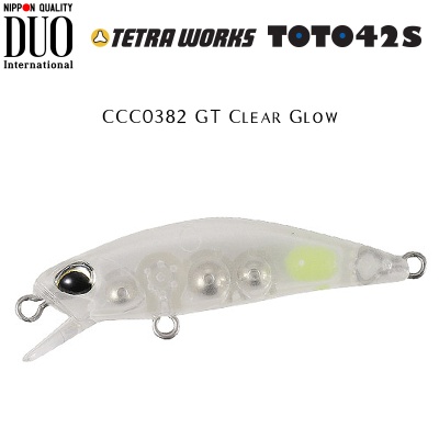 DUO Tetra Works Toto 42S | CCC0382 GT Clear Glow