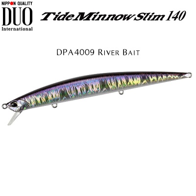 DUO Tide Minnow Slim 140 | DPA4009 River Bait
