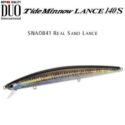 DUO Tide Minnow Lance 120S | SNA0841 Real Sand Lance