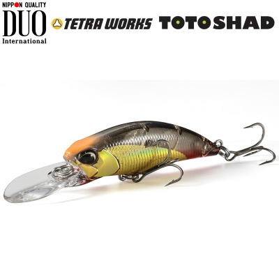  DUO Tetra Works Toto Shad 48S | Sinking Crank for Ultra Light Rockfishing