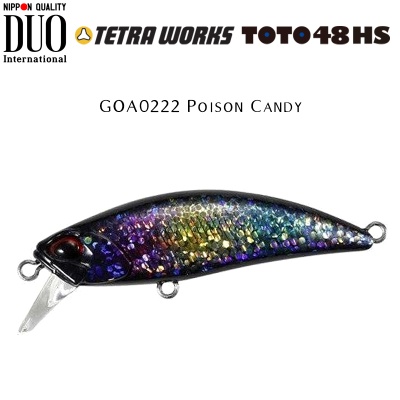 DUO Tetra Works Toto 48HS | GOA0222 Poison Candy
