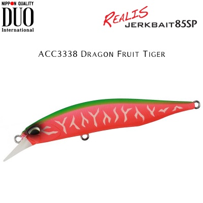 DUO Realis Jerkbait 85SP | ACC3338 Dragon Fruit Tiger