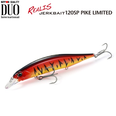 DUO Realis Jerkbait 120SP PIKE Limited | Suspending Minnow Lure