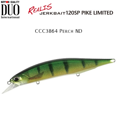 DUO Realis Jerkbait 120SP PIKE Limited | воблер